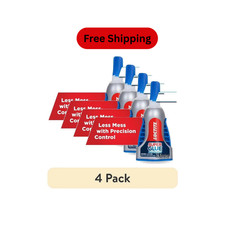 (4 pack) New Loctite Super Glue Gel Control, Pack of 1, Clear 4 g Bottle