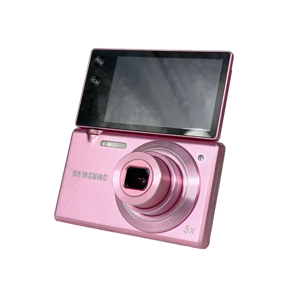 Samsung MV800 16.1MP Digital Camera white 5X Optical Zoom Touch