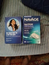 Navage Nasal Irrigation Congestion Relief 2 Boxes of 30 Capsules New In Box