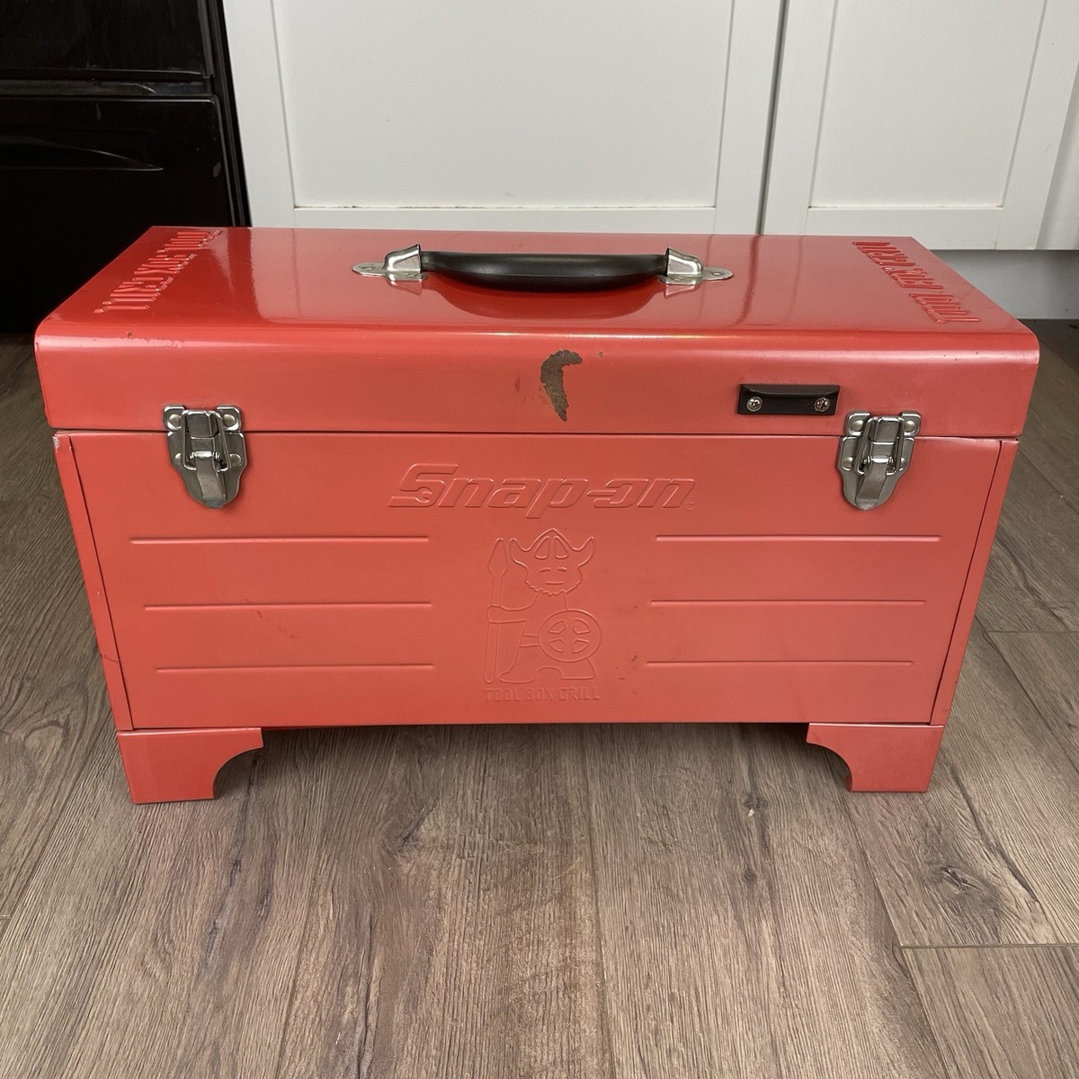 Snap-On Tools BBQ Tool Box Outdoor Grill Toolbox Travel Portable