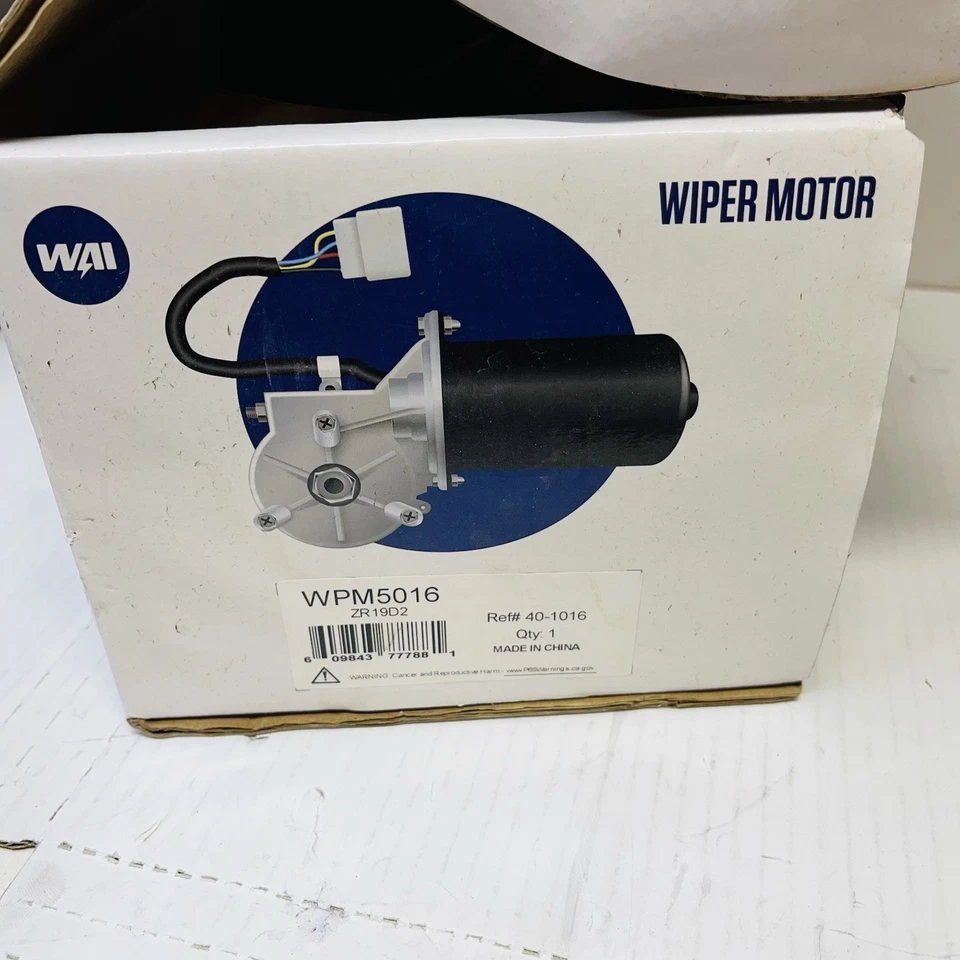 Wai WPM5016 Wiper Motor NEW IN WORN BOX - Image 3 of 4