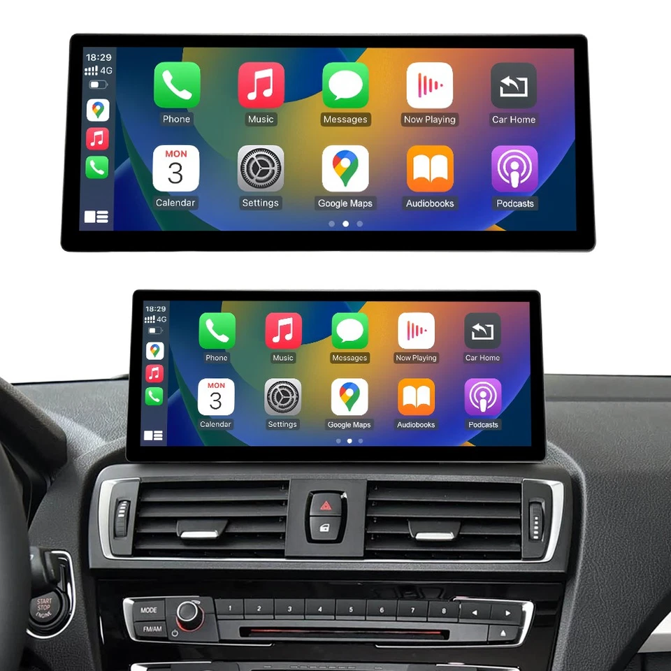 12.3'' Wireless Screen For BMW F20 F21 F22 F23 EVO CarPlay Android Car Stereo - Image 2 of 4