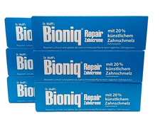 6x 75ml Dr. Wolff's Bioniq Repair Zahncreme mit 20% künstlichem Zahnschmelz