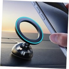 MagSafe Car Mount - All-Metal Magnetic Phone Holder - Strong Blue
