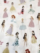 Pottery Barn Kids Disney Princess Flat Sheet Twin