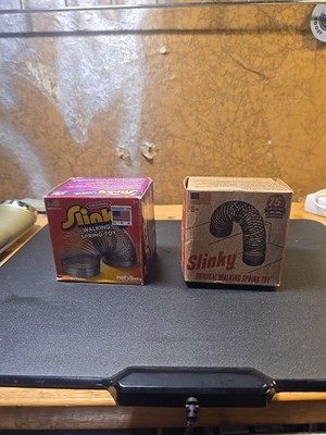 Two Sealed Original Slinky 1980's Toy