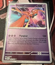 Pokémon TCG Deoxys Reverse Holo Uncommon Card #032/086 ME04: Chaos Rising