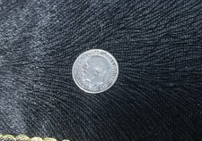 1914 King George V British Silver Threepence Coin Good Condition.