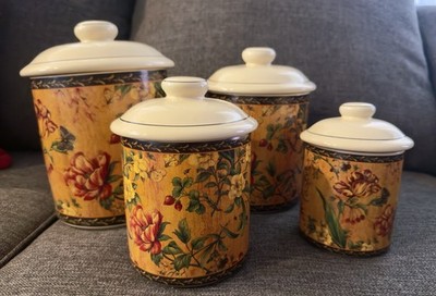 3 X Certified International Corporation CIC Jar/Canister Pamela Gladding 