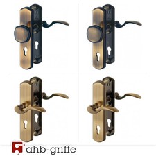 Hoppe Schutzbeschlag München Messing brüniert M57/334A/333N/112SH F73 Sicherheit