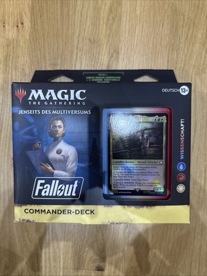 Magic The Gathering Fallout Commander Deck Neu OVP Deutsch