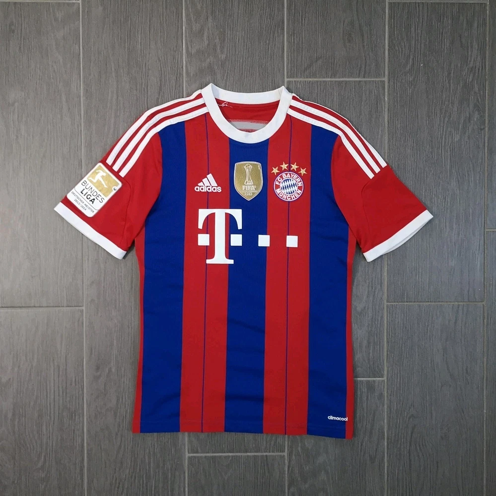 FC Bayern München FCB 2014/15 Robben 10 Trikot Größe: XS 176 Fußball Adidas Fans