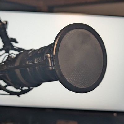American Recorder Microphone Pop Filter with 2'' clamp