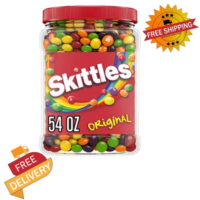 Skittles Original Chewy Candy Bulk Jar (54 oz.) free shipping