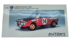 AUTOart Millennium 1/18 Lancia Fulvia 1.6 HF Red