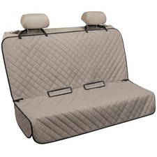 Bench Car Seat Cover Protector - Waterproof, Heavy-Duty and Nonslip Pet Car S...