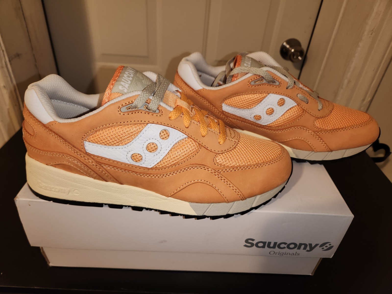 Orange/White Saucony Shadow 6000 Size 9 thumbnail 11