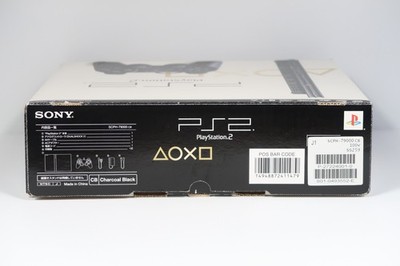 Sony PlayStation 2 PS2 SCPH-79000 Black Slim Console Japan Import