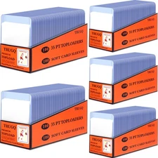 1000 Card Sleeves Top Loads for Cards,3"X4"Baseball Card Protectors,Toploader...