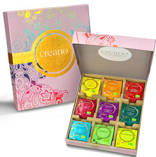Coffret Bio De Tisanes „Organic Herbal Tea“ – 45 Sachets De Thé Bio En 9 Variété