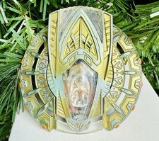 Matchbox 1998 UFO Spacecraft / Flying Saucer with Alien Pilot Toy Roswell NM