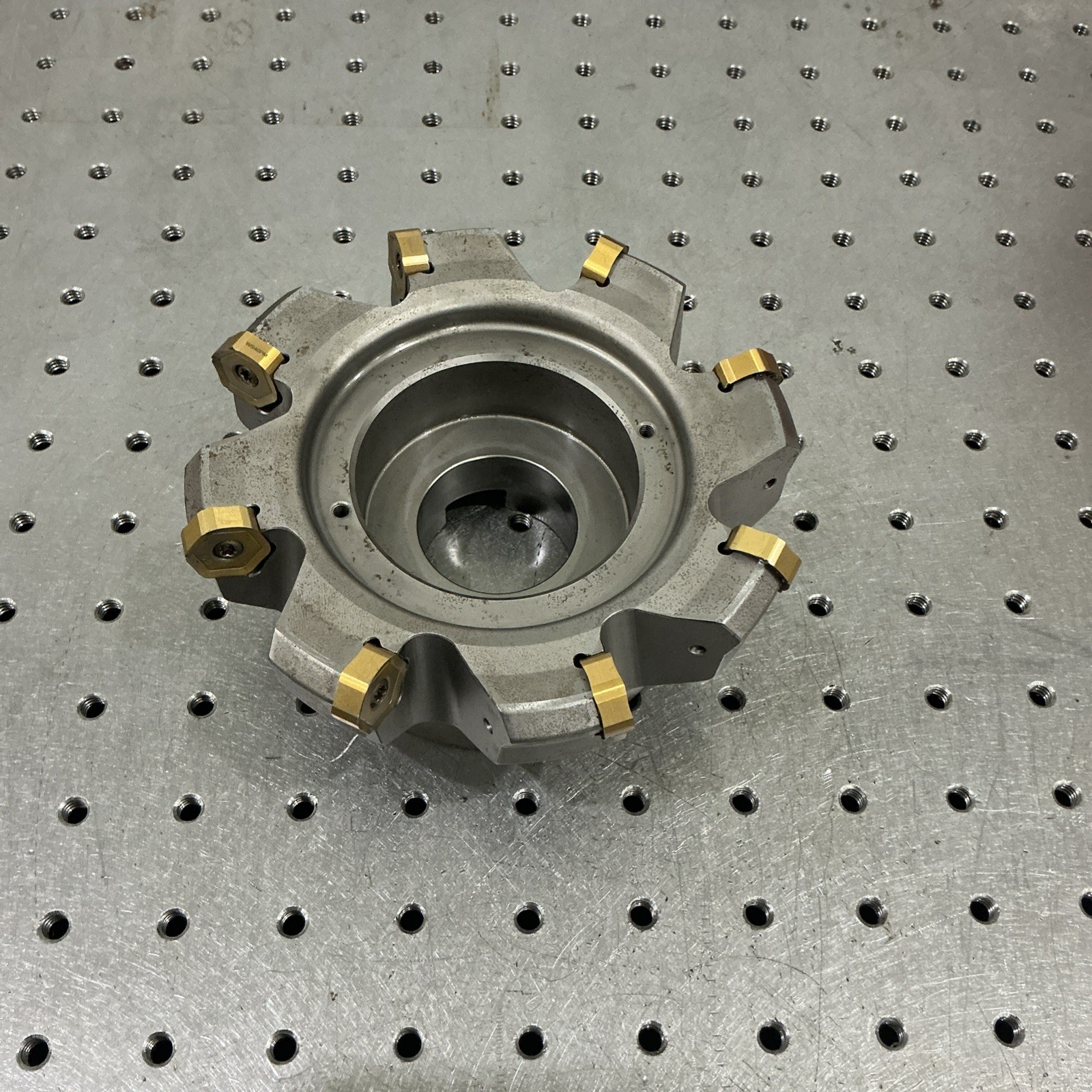 WIDIA 5” M1200 Series Indexable Face Mill 1.5” Arbor 8FL M1200D500Z08S150HN09