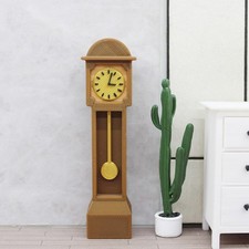 Miniatur Standuhr für Puppenhaus, Standuhr, Mini Möbel, Vintage Fotografie