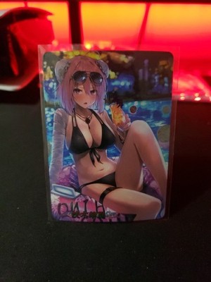 Wet Action  Hello summer -  Ibaraki Kasen- Waifu Trading Cards 