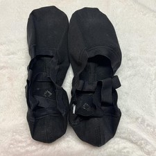 Bloch Synchrony Men's Stretch Canvas Black Ballet Shoes Size 7.5