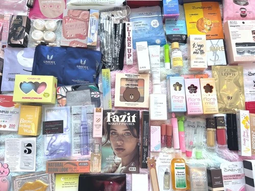 85 Pcs- Skincare Makeup / Wellness/ sample to full size lot #1 video thumbnail