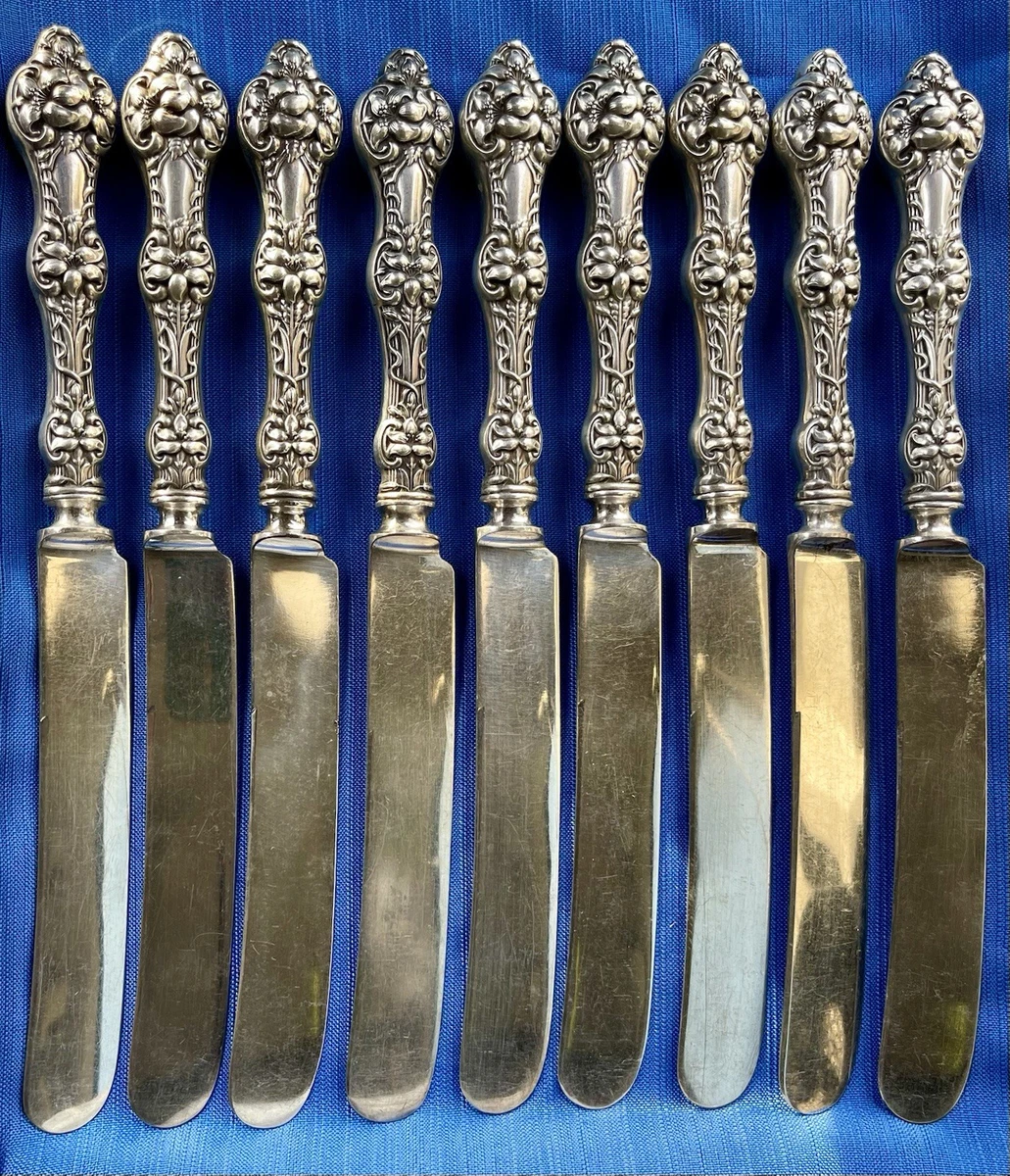 Alvin Antique US Sterling Silver Knife for sale | eBay