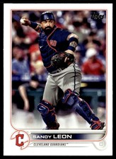 2022 Topps Sandy Leon Cleveland Guardians #353