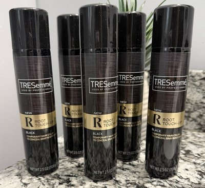 Lot Of 5 TRESemme Root Touch Up Temporary Hair Color Black 2.5oz Each
