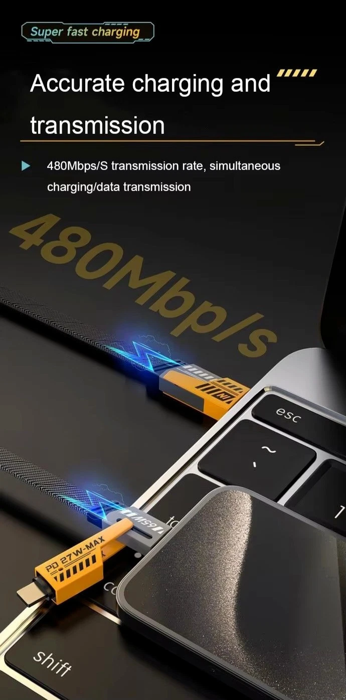 Cable with multiple devices