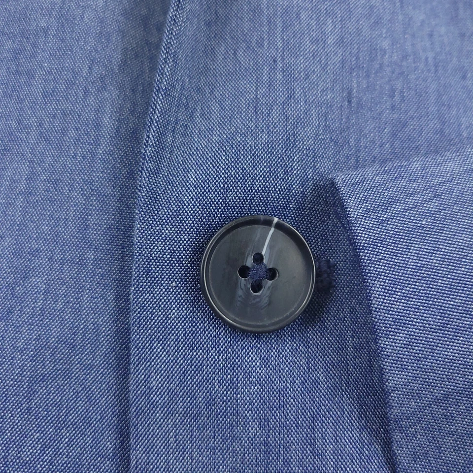 Kenneth Cole Reaction Denim Blue Two-Piece Suit w/ Pants Mens Size 36R X 29W - Image 4 of 4