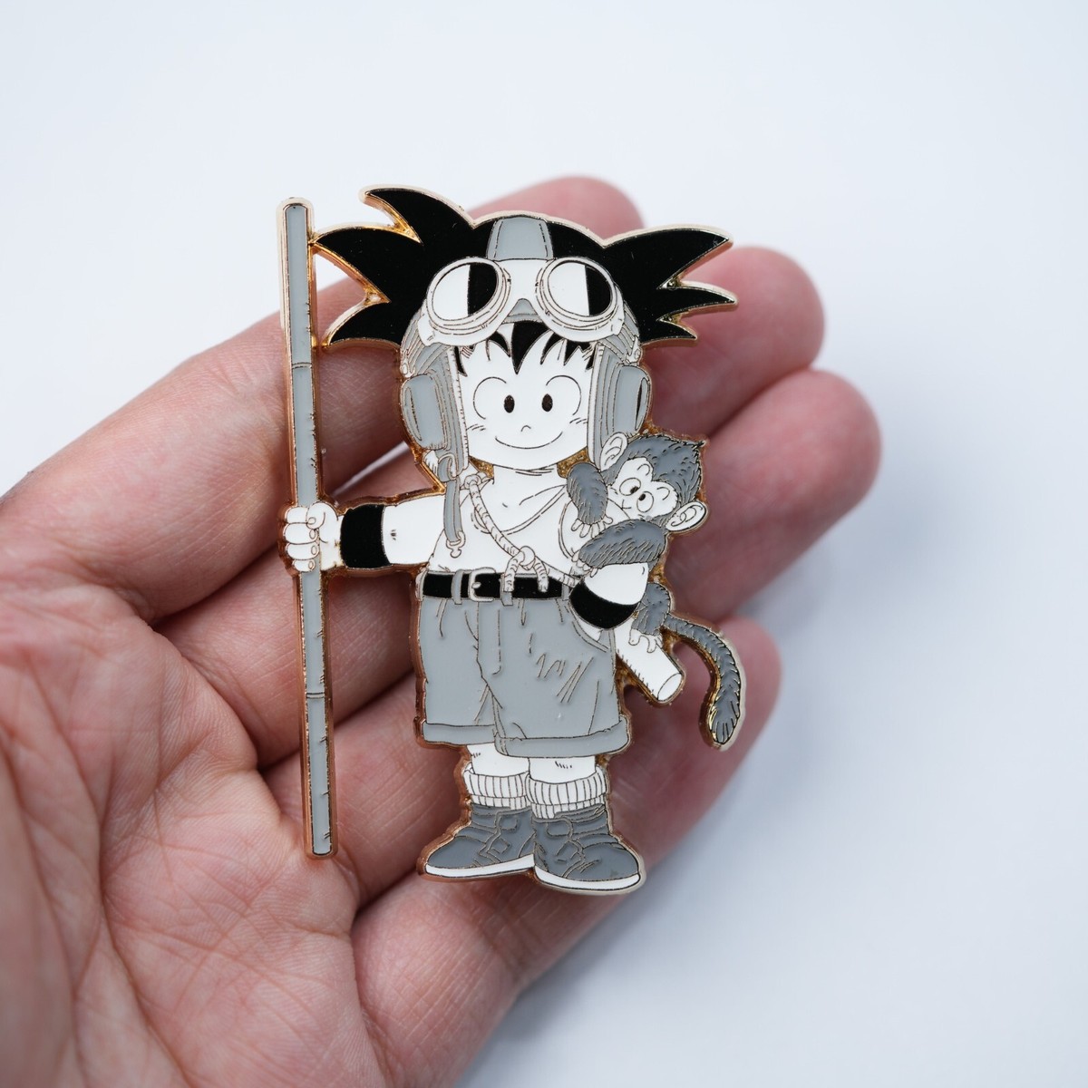 Dragon Ball Z Son Goku Kid Goku Power Pole Akira Toriyama Metal