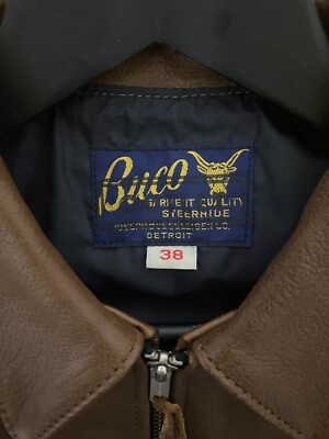 The Real McCoy's Buco Style King Single Rider SIZE 38 | eBay UK