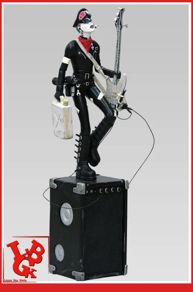 LUCY de BENJAMIN Statue 35Cm Attakus Figure BD Pin up sexy Rock'n roll # NEUF # - Photo 4/4