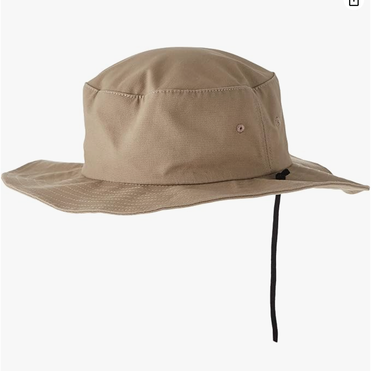 Quiksilver Men's Bushmaster Sun Protection Floppy Visor Bucket Hat S/M