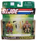 GI JOE ALPINE & SWAMP RAT VALOR VS VENOM NEW FACTORY SEALED ACTION FIGURE HASBRO