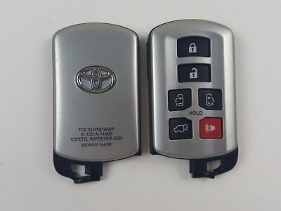 ORIGINAL TOYOTA SHELL OEM FOR SMART KEY FOB NO ELECTRONICS CASE ONLY 6-BUTTON US
