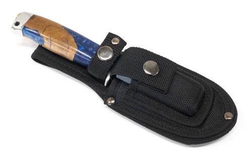 RR2239 Rough Ryder Puukko Resin/Wood Handle 440 Blade Nylon Sheath - Bild 7 von 9