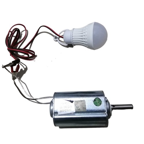 New DIY Breeze Wind Turbine/hand Crank Model Permanent Magnet Generator 12V 80W - Bild 1 von 15