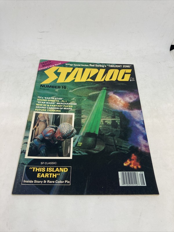 STARLOG #15 Magazine ROD SERLING TWILIGHT ZONE SUPERMAN Brian De Palma 1978