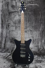 Danelectro Triple Divine Blue Metallic *free Shipping In The Usa*