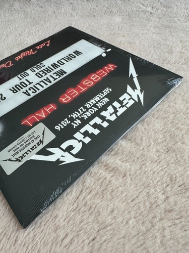 Metallica LIVE AT WEBSTER HALL Vinyl 3LP 2017 Hype Sticker NEW 1st Press SEALED - Picture 4 of 6