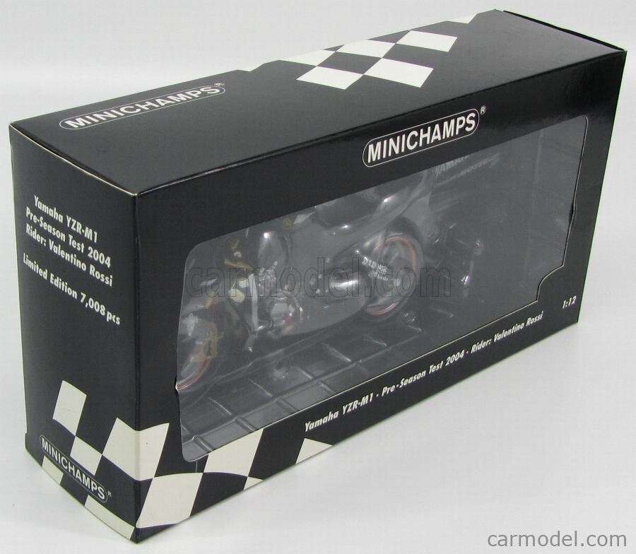 ミニカー MINICHAMPS Yamaha YZR-M1 2004 MINICHAMPS 1/12 YAMAHA YZR-M1 NORICK ABE 2004 MOTORCYCLE