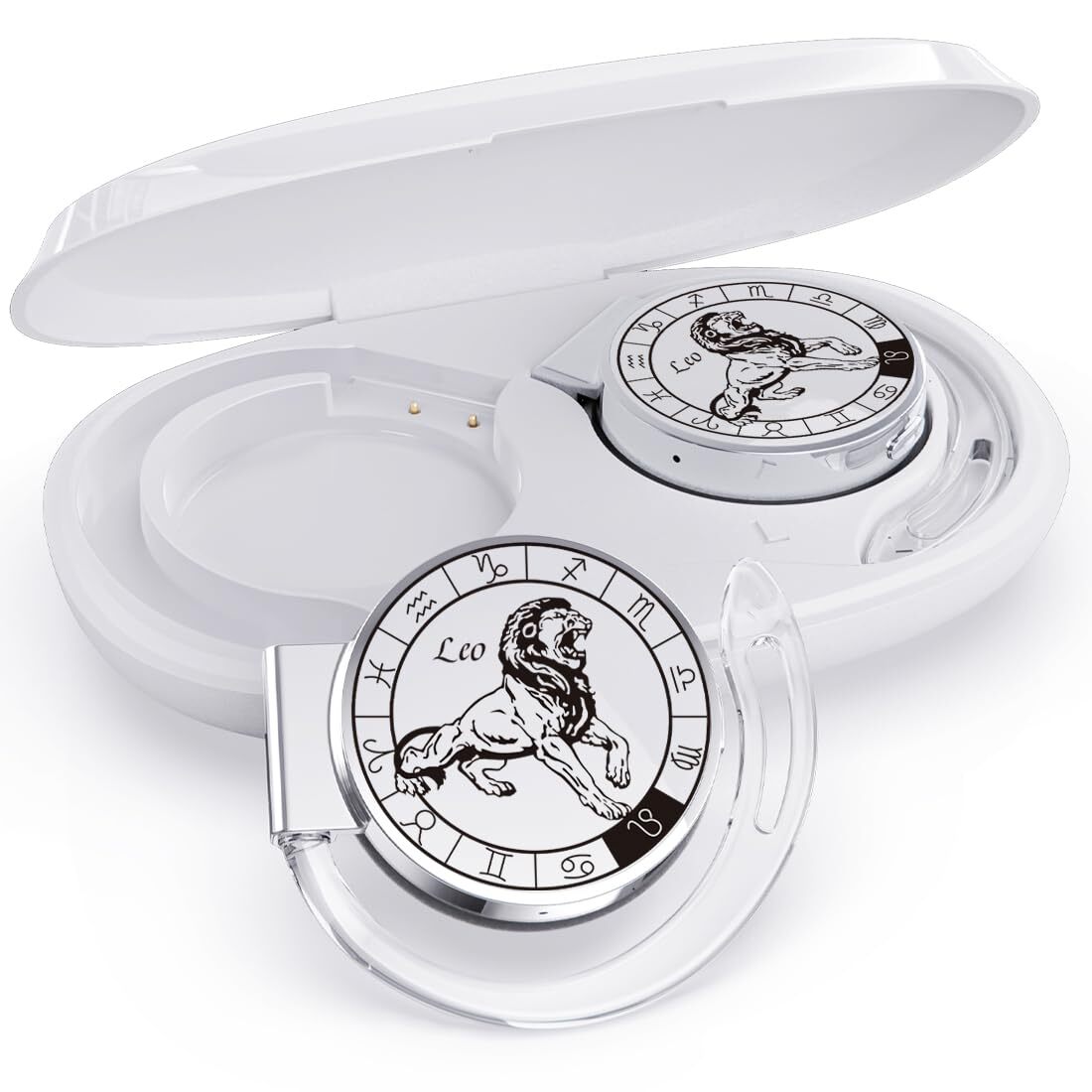 YUEYINOK On-Ear Headphones Bluetooth V5.3, Open Ear Earphones Wireless with E...