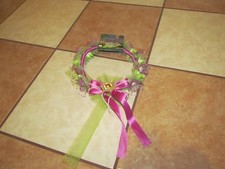 PRILLA HALO TIARA DISNEY FAIRIES NEW PRINCESS FLOWERS RARE GREEN PINK PURPLE