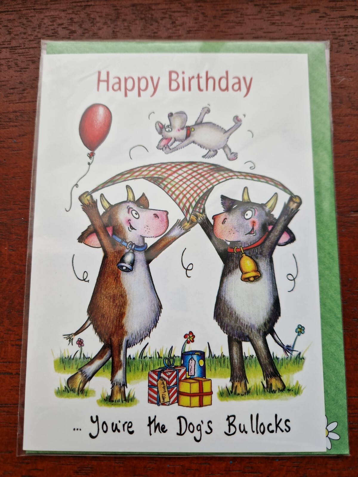 Wine lover BORDEAUX COLLIE birthday card BORDER COLLIES dog funny greetings card - Image 18